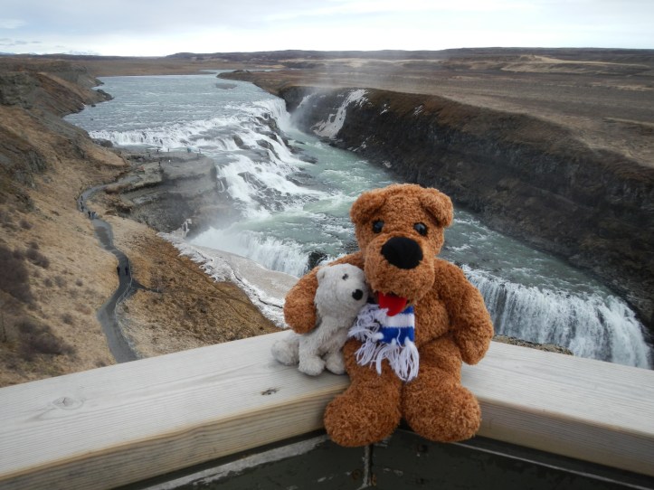 The Nittany Lion and Little Baik - new friends in Iceland!