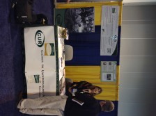 Booth for the Council on Undergraduate Research, one of the many organizations in the Exhibit Hall