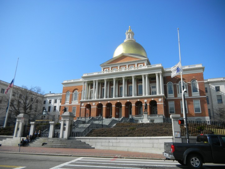 The Massachusetts State House!