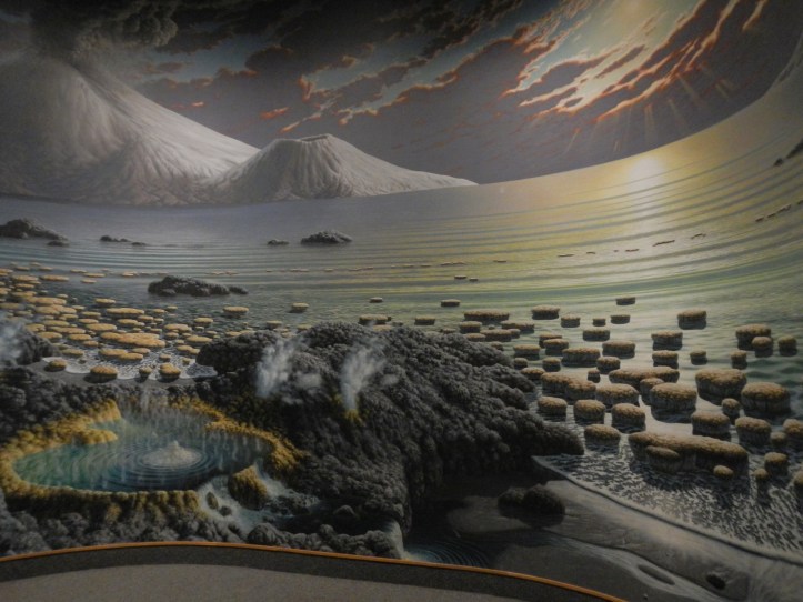 If the Smithsonian no longer wants this, I'm sure I can find a spot on my classroom wall for this beautiful Archean landscape!