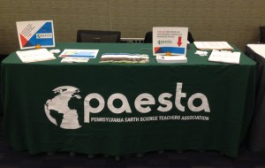 The PAESTA table, where I "camped out" for the four NESTA Share-a-Thons.