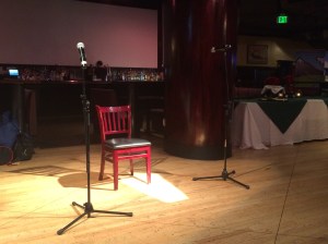 An open mic... ready for Open Mic Night!